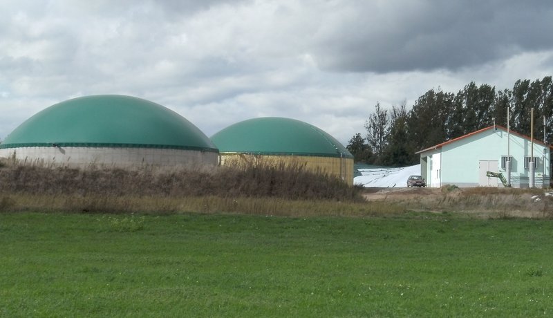 Wärmenetz : Biogasanlage in Mühlhausen