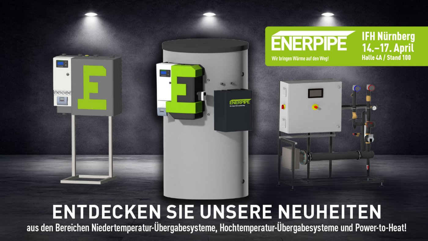 Produktneuheiten ENERPIPE auf IFH 2026 enthüllt