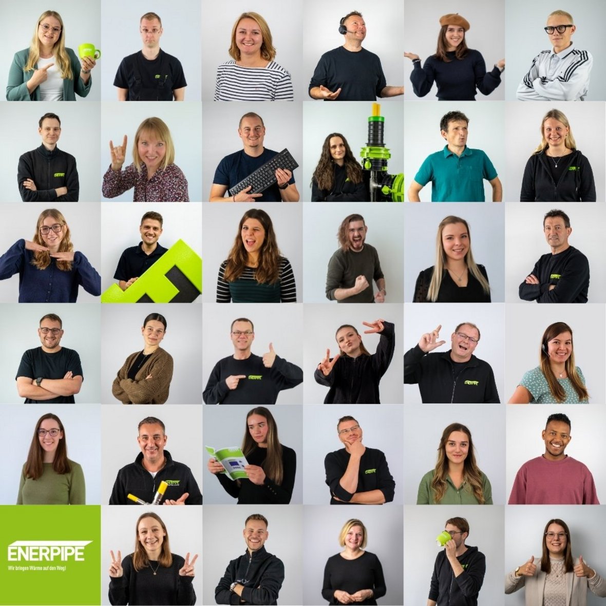 Collage TEam ENERPIPE