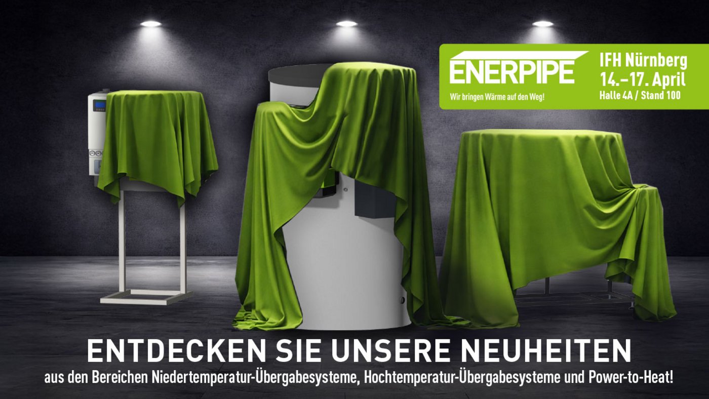 ENERPIPE enthüllt zur IFH die neuen Produkte